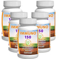 5 BOTTLES IMMUNO 150 THE ULTIMATE MULTI VITAMIN, IMMUNE BOOSTER. 150 CAPSULES